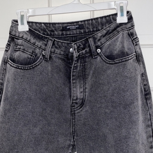 NWT High Rise Straight Black Jeans Forever 21 - Picture 6 of 8